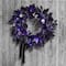 26" Floral Mini Skulls Pre-Lit LED Wreath